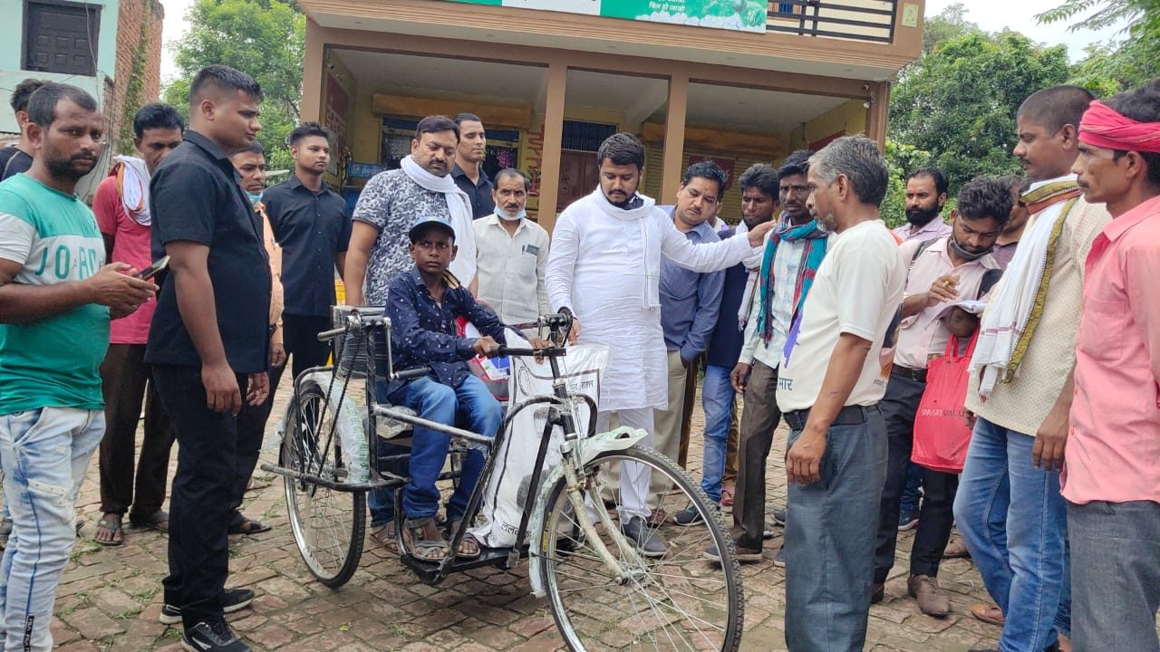 Tricycle distribution for persons with disabilities