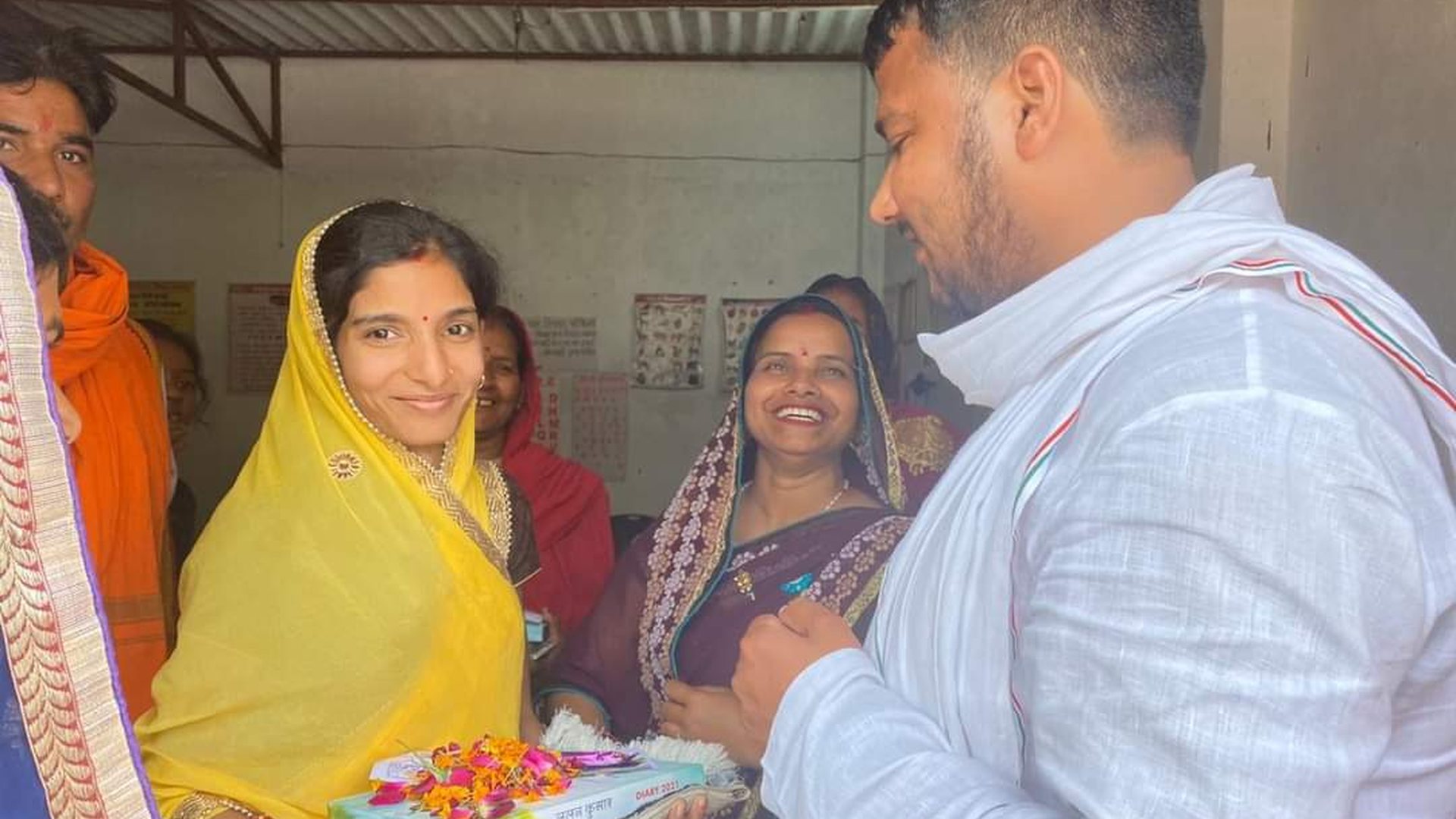 Honouring women during a community programme